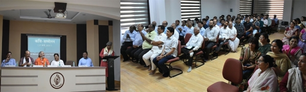 जैविभा विश्वविद्यालय में कवि सम्मेलन में कवियों ने हंसाया, गुदगुदाया, वीर रस से किया ओतप्रेात, खूब लूटी तालियों की गड़गड़ाहट