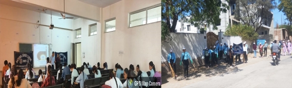 स्वयंसेविकाओं ने &lsquo;समाज में बढती अपराध प्रवृति&rsquo; पर निबंध लिख कर रखे अपने विचार