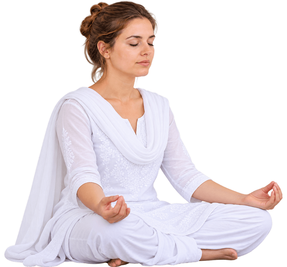 Yoga and Preksha Meditation at JVBI