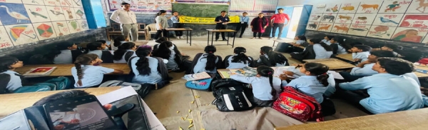 खानपुर गांव व विद्यालय में &lsquo;हरित ग्राम कार्यक्रम&rsquo; का आयोजन कर पर्यावरण चेतना जागृत की