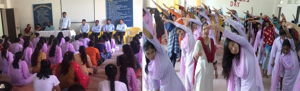 जैन विश्वभारती संस्थान के आचार्य कालू कन्या महाविद्यालय में आॅरियन्टेशन एवं प्रेक्षाध्यान शिविर का आयोजन