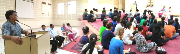 जैन विश्वभारती संस्थान के योग एवं जीवन विज्ञान विभाग के तत्वावधान में तीन दिवसीय व्यक्तित्व विकास शिविर का आयोजन