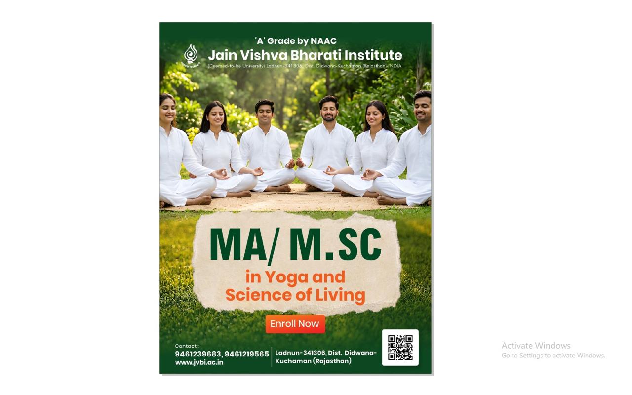M.A. in Yoga and Science of Living
